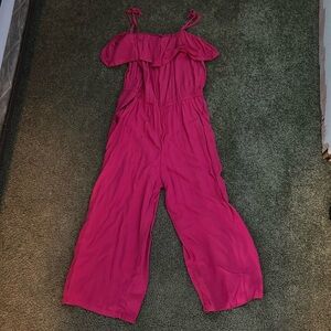 Kids one peice jumper in pink size 10/12